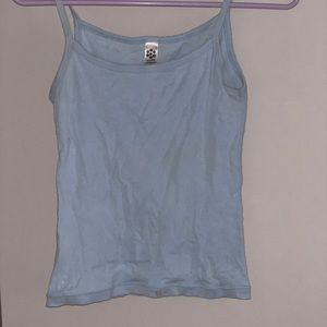 Baby blue tank top